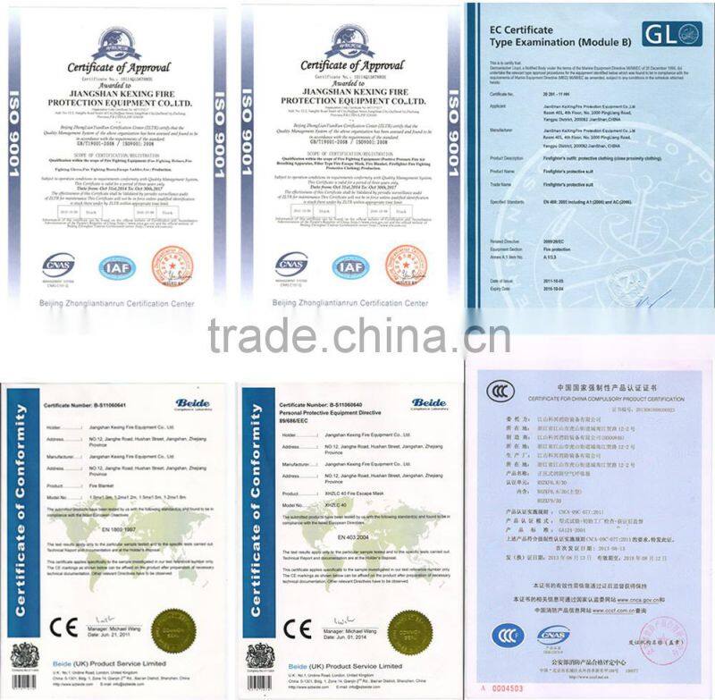 2016 New Factory direct sale Flame retardant shawls Firefighter helmet F1 Fire helmet for fire frighting