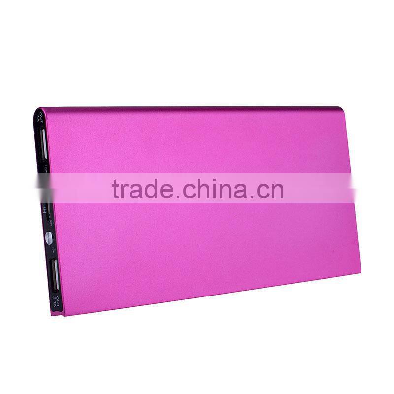 Mobile phone charger, portable mobile charger, 8000mAh portable phone charger