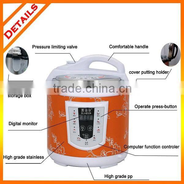 National high quality stainless steel inner pot pressure cooker