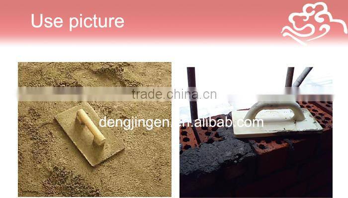 2014 New 180*320*15mm Plastic handle rubber professional plastering Concrete construction hardware