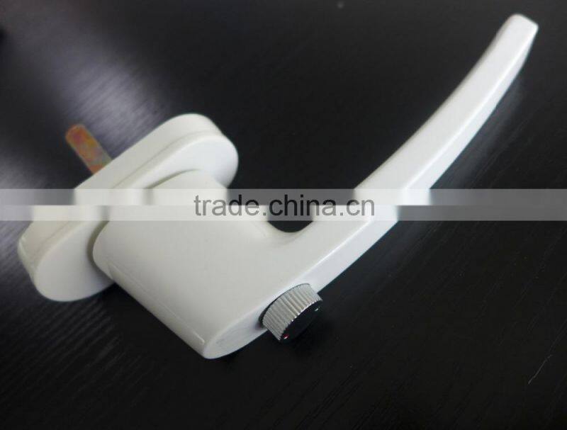 PVC Casement Door Handle With Lock,Door Hardware