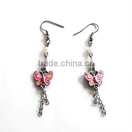 cute star pendant and earring charm