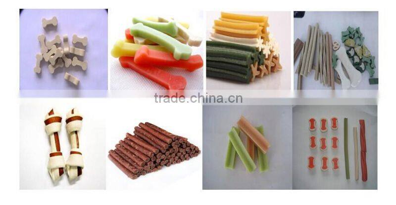Single screw extruder Automatic Dog treats machine