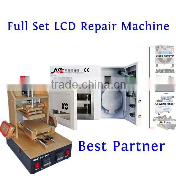 New Upgraded LCD Repair machine 5 in1 Vacuum LCD Separator OCA Lamination machine Air bubble removing machine for Iphone 4 5 6 6