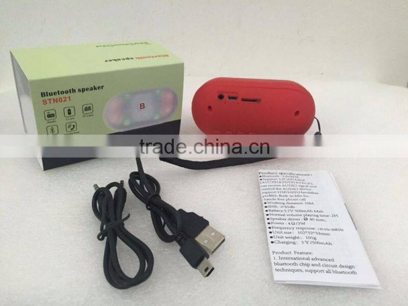 The Best Portable BT Speaker Wireless Bluetooth Speaker Stereo with NFC and flashlight