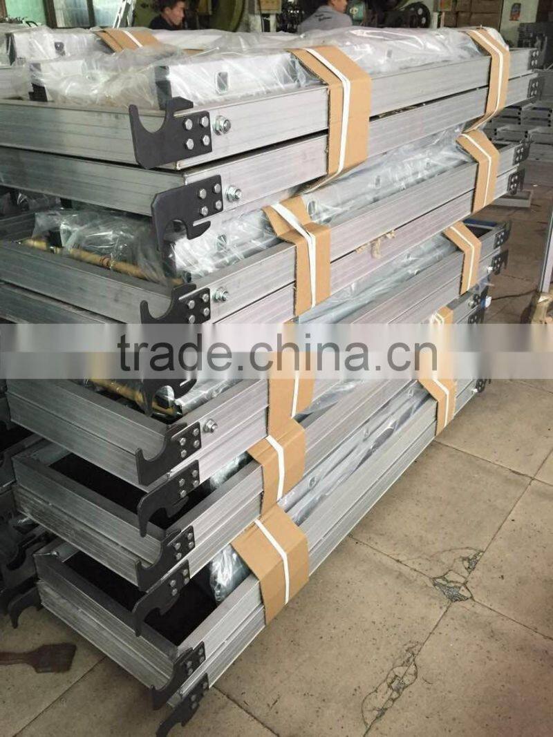 Aluminum Scaffolding Ladder.Aluminm and plywood Scaffolding.