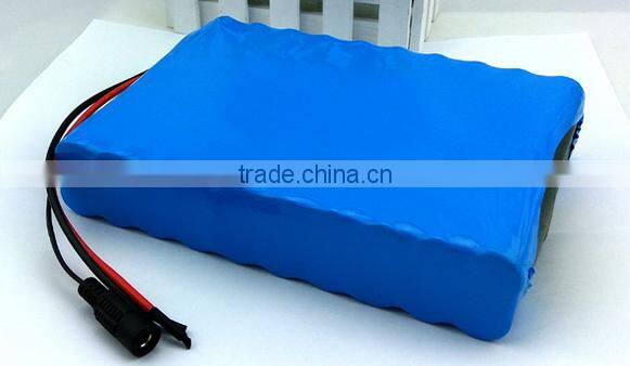 Rechargeable 24v 10ah li ion battery pack