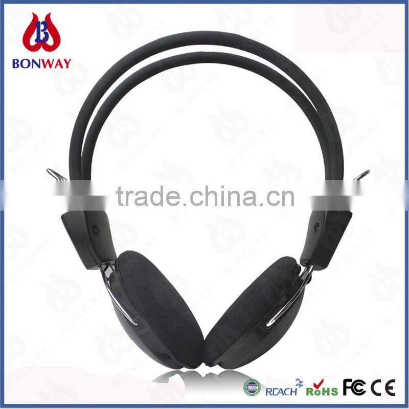 hot selling tablet headphones with 2 plugs