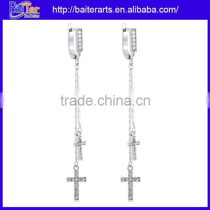 Fashion pearl stud earrings 925 sterling silver pearl stud earrings