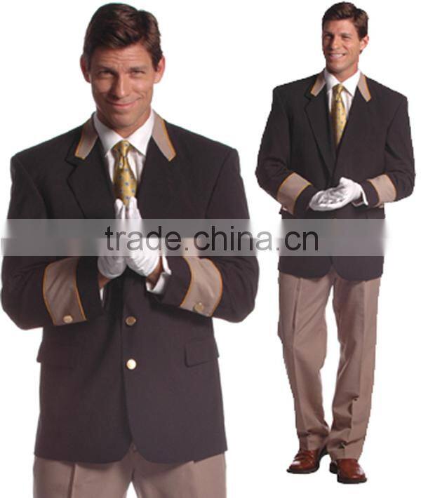 China product hotel uniform fabric hospital uniform fabric bridegroom uniform fabric
