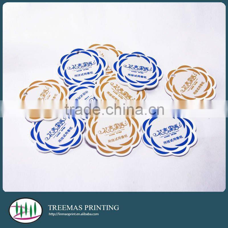 Sniffing card for frangrances