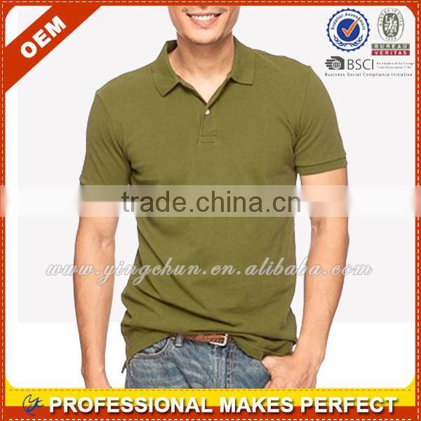 Cheap Uniform Breathable Sports Polo Shirts 100% Polyster(YCP-C0410)