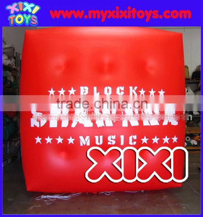 Big helium football balloon for event, Advertising inflatable helium soccer balloon