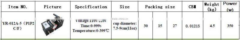 Cheap and portable Sublimation transfer mug/cup heat press machine