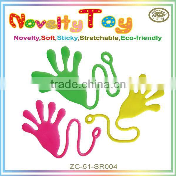 wholesales New TPR novelty Sticky frog toy /cheap toys for kids
