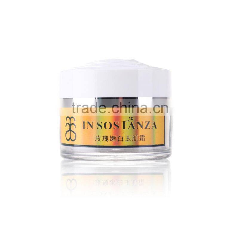 factory price Multi-function Beauty Face Rose whitening Cream