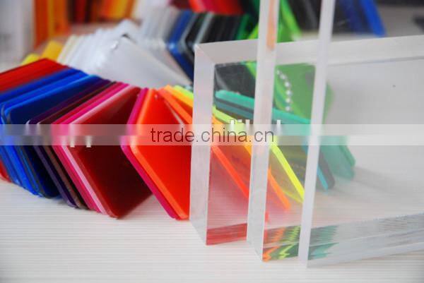 perspex color transaprent cast clear acrylic sheets