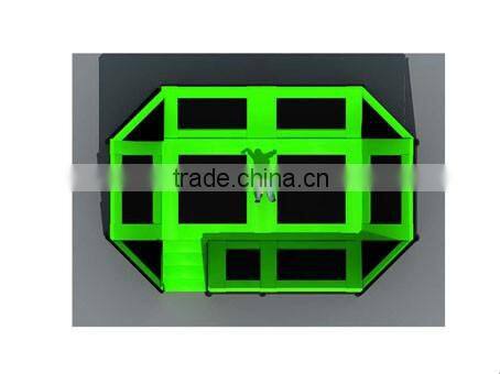 2016 very cheap indoor playground equipment of trampoline for hot sale
