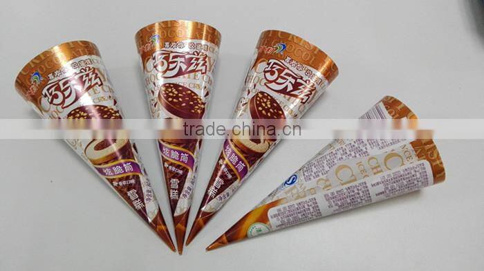aluminium foil ice cream wrapping glue laminated paper