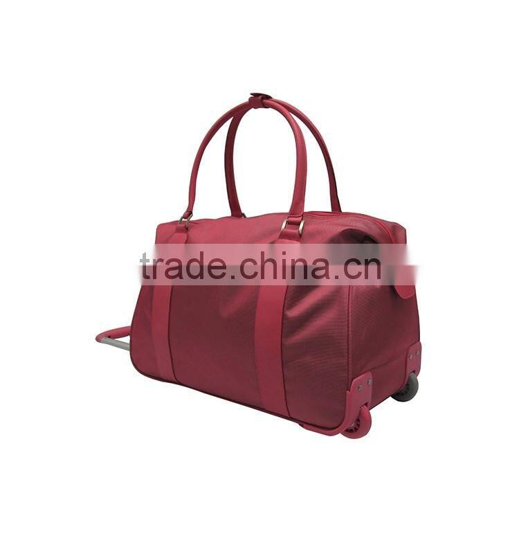 LARGE CAPACITY FASHIONABLE DUFFLE TROLLEY BAG FOR MAN AND WOMEN