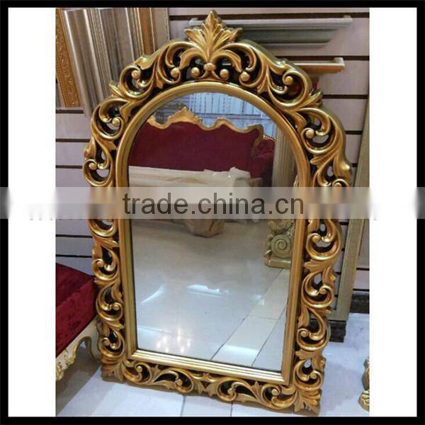 unique design carved high density hotel mirror