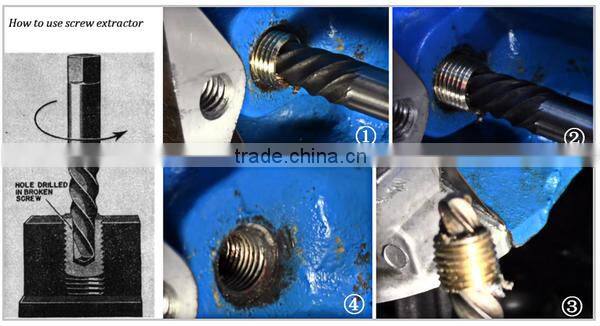 5pcs Screw exactor damaged screw remover set