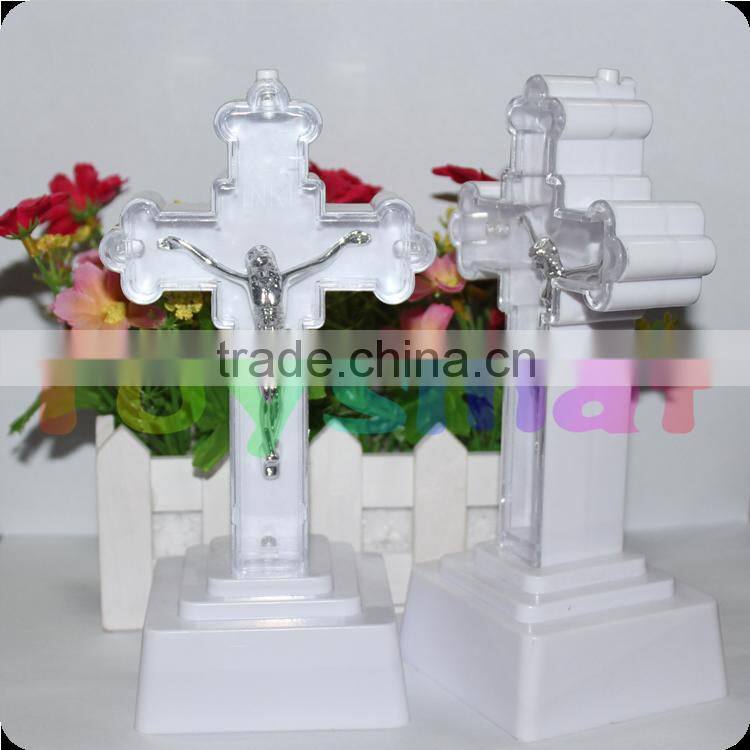 Led light up christian cross manufacturer wholesale