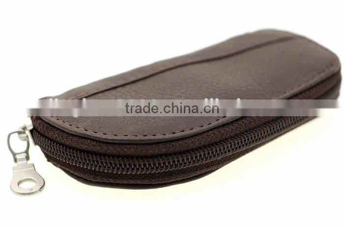 2016 factory wholesale key holder popular leather key case multifunction key holder with hook