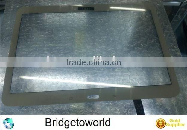 Black touch screen outer panel replacement glass lens front digitizer for samsung galaxy tab 4 T530