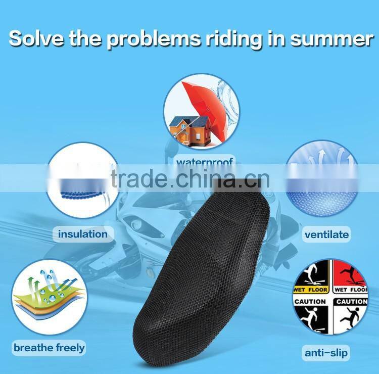 China factory Wholesale mesh 3D seat cover motorcycle accessories