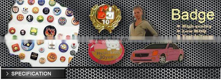 Custom logo school badge, custom metal badge, enamel pin badges