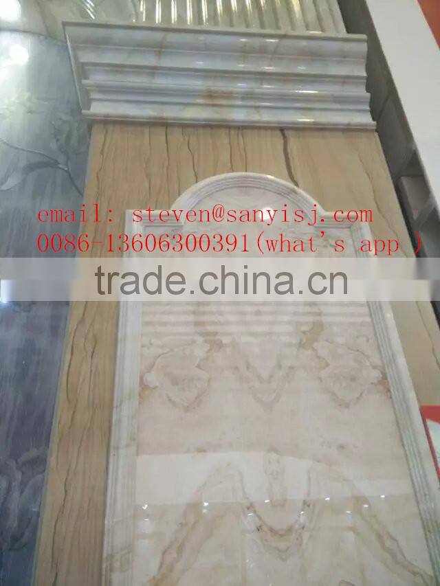 Plastic faux marble sheet machine/PVC faux marble sheet extrusion line