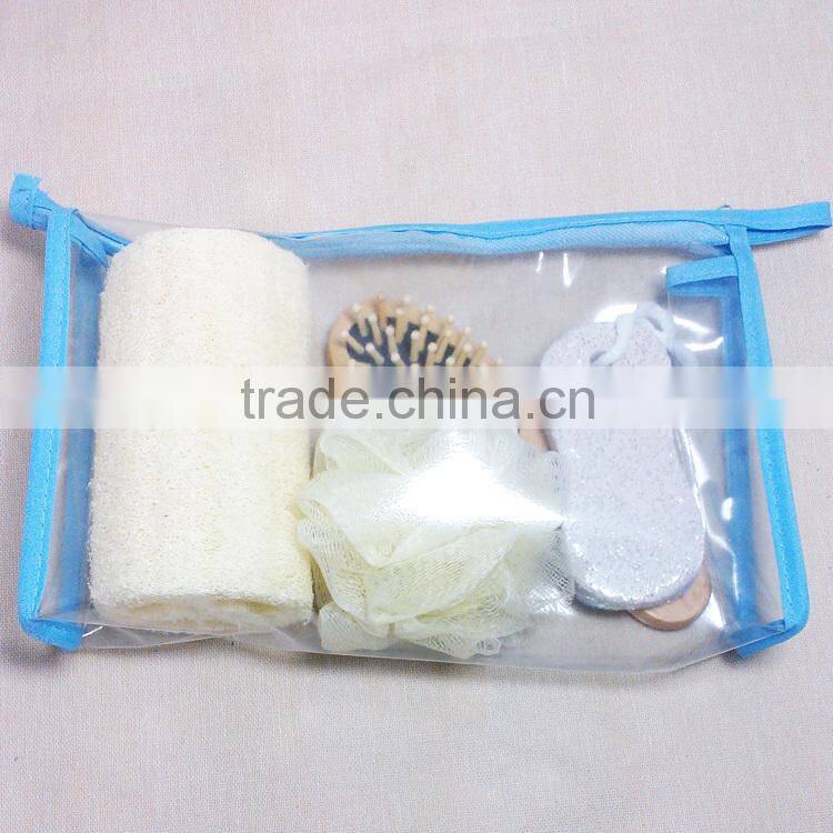 2015 PROMOTION simple bathroom model with loofah