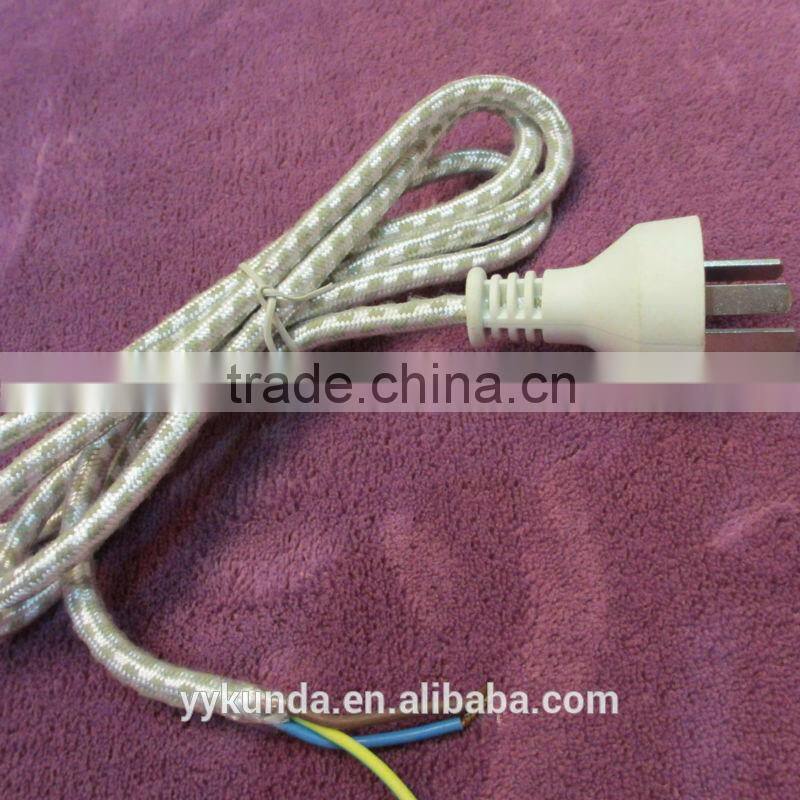 IRAM approved High Quality argentina 3 pin power cord extension plug
