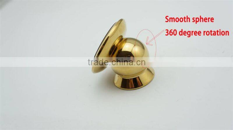 multi-use fancy gold magnetic car mount /car mobile phone holder china made