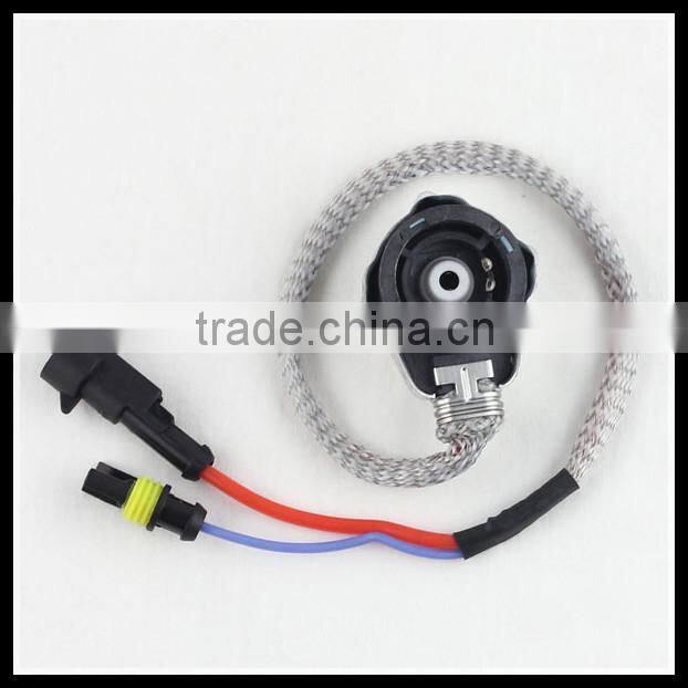 12V 35W 55w For retrofit D2S to amp xenon lamp connector adapter d2s d2r d2c to AMP connector harness