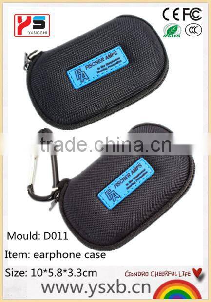 custom waterproof storage bag for personalized earphone carrying case