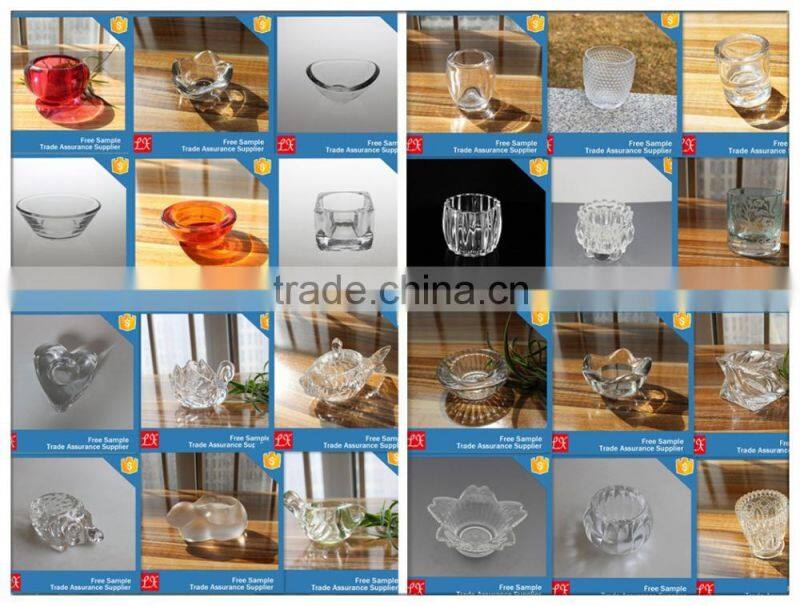 LXHY-EC0625 reindeer animal shape crystal tealight candle holder