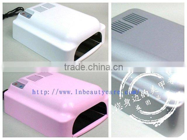 24W nail LED uv lamps can cure all five fingers well, curing both uv gel and led gel