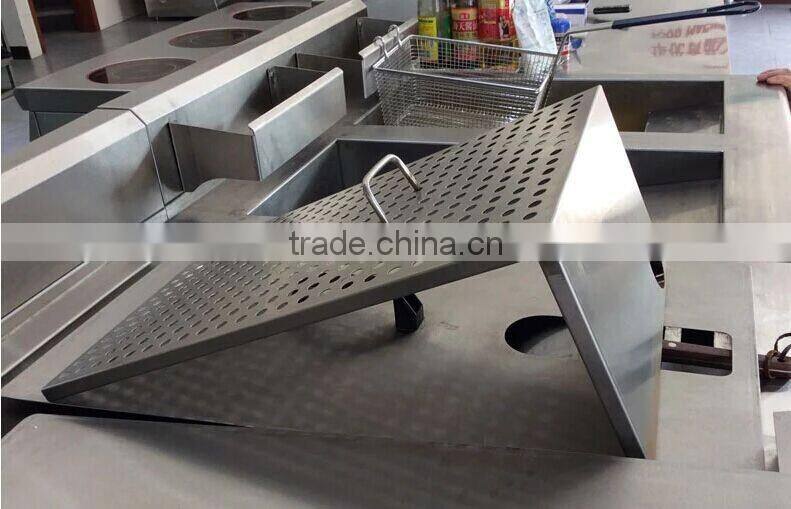 Shentop Single Tank Basket Commercial Deep Fryer for Fast Food Restaurant Used,Deep Fyer (Computer Control)