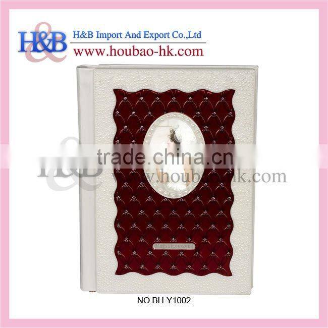 H&B 8*12 ,12*18 brown hardcover wedding photo album