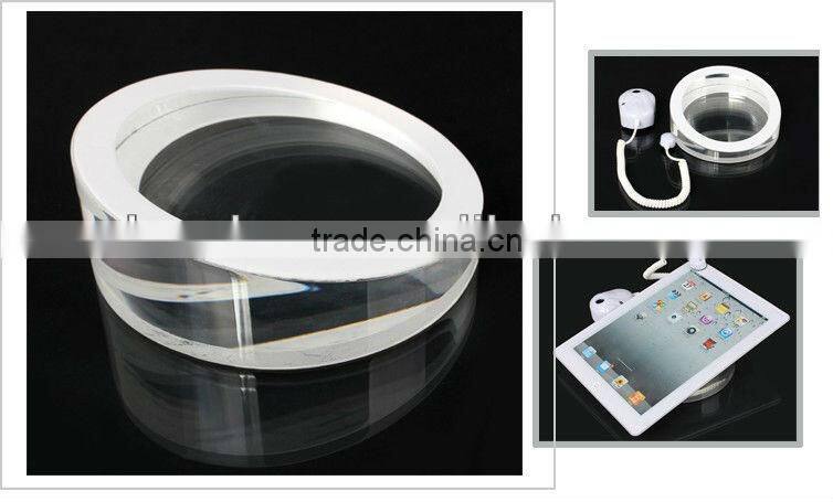 Transparent acrylic tablet desktop holder