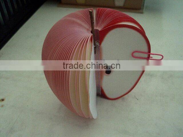 2014 wholesale office sticky note apple and pear