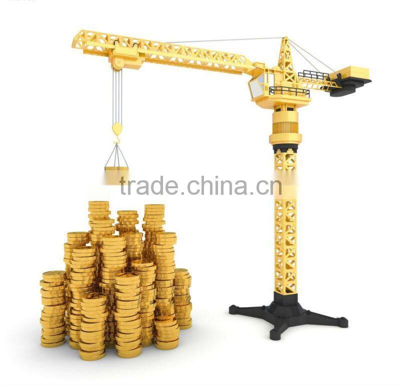 The best quality self erecting tower crane