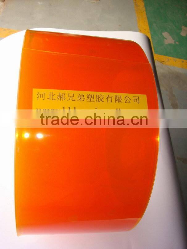 Wholesale Industry Flexible Anti-insect Orange PVC Strip