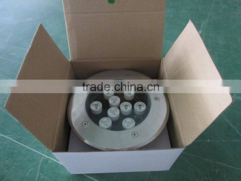 led inground square 9W IP68 waterproof