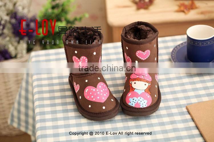 NO.U038C Hot sales high quality and cheap china kids boots wholesale