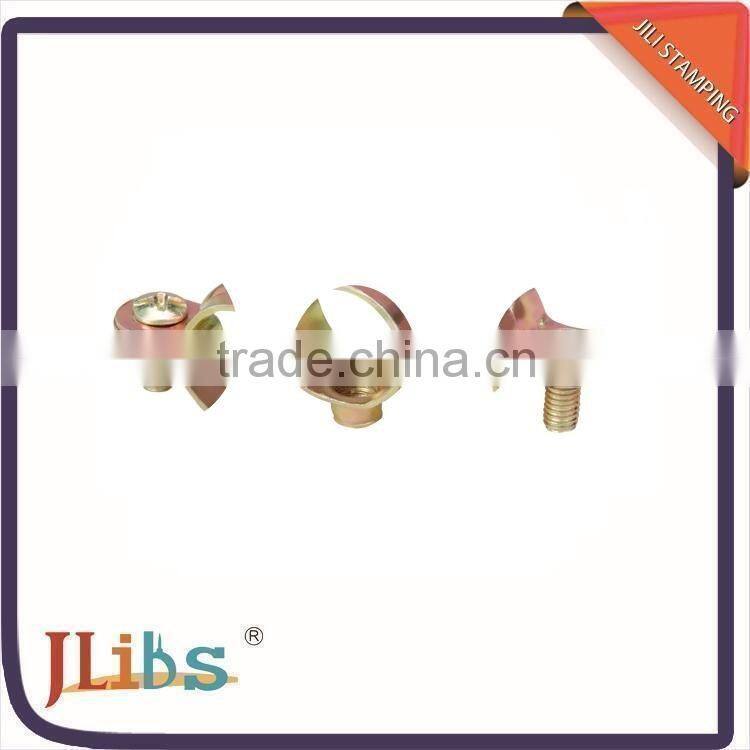 Carbon steel M6 pipe clamp both closed/rubber line pipe fitting