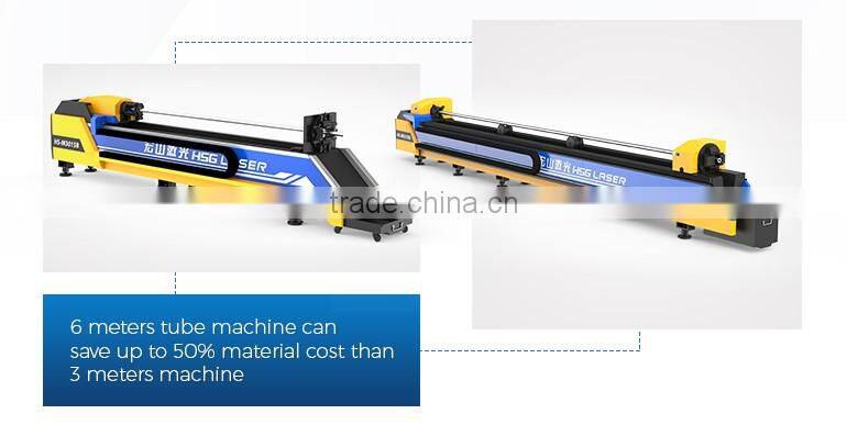 HSG 6M Fiber Laser Aluminum Tube Cutting Machine HS-M3015B-F60