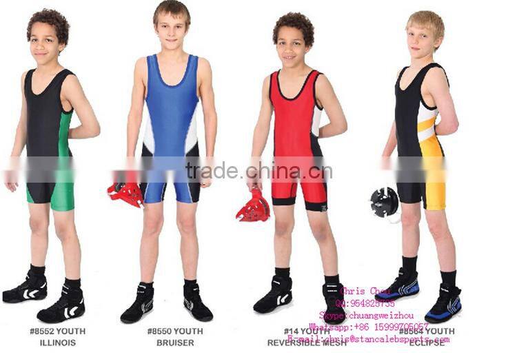 Stan Caleb custom digital printing pro wrestling wear, wrestling singlet